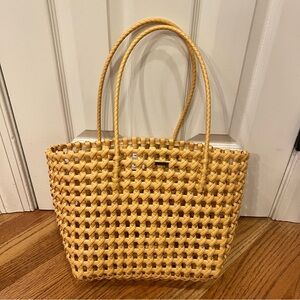 NWOT Billabong Bright Side Carry Tote Bag Woven